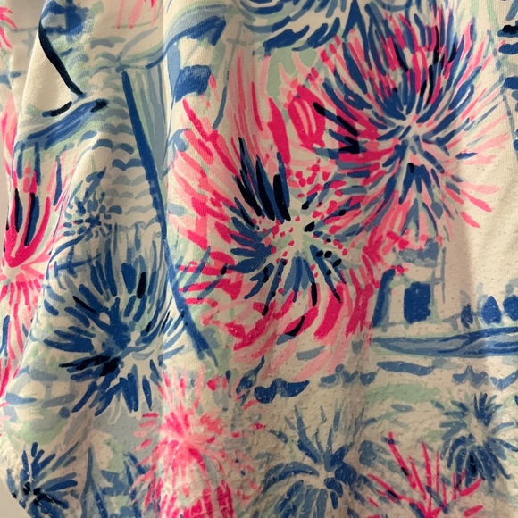 Lilly Pulitzer Pink and Blue Swimsuit Size 9-12mo - Picture 6 of 8